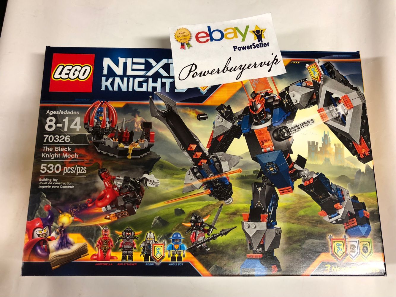 LEGO 2016 second half Batorumeka The Black Knight Mech 70326 Building Toy